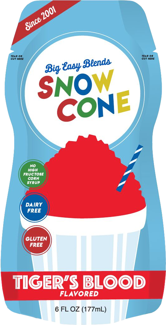Snow Cone Tigers Blood - Snow Cone (1500x1500), Png Download