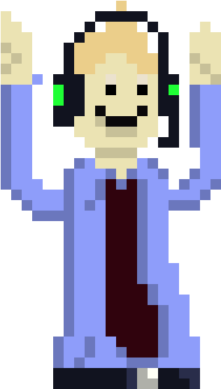 The Happy Guy Gamer - Poster (375x570), Png Download