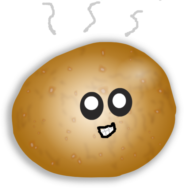 Baked Potato - Bagel (600x615), Png Download