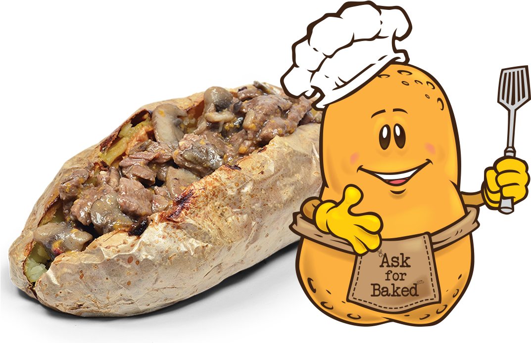 Fresh Baked Potatoes - Bun (1073x700), Png Download