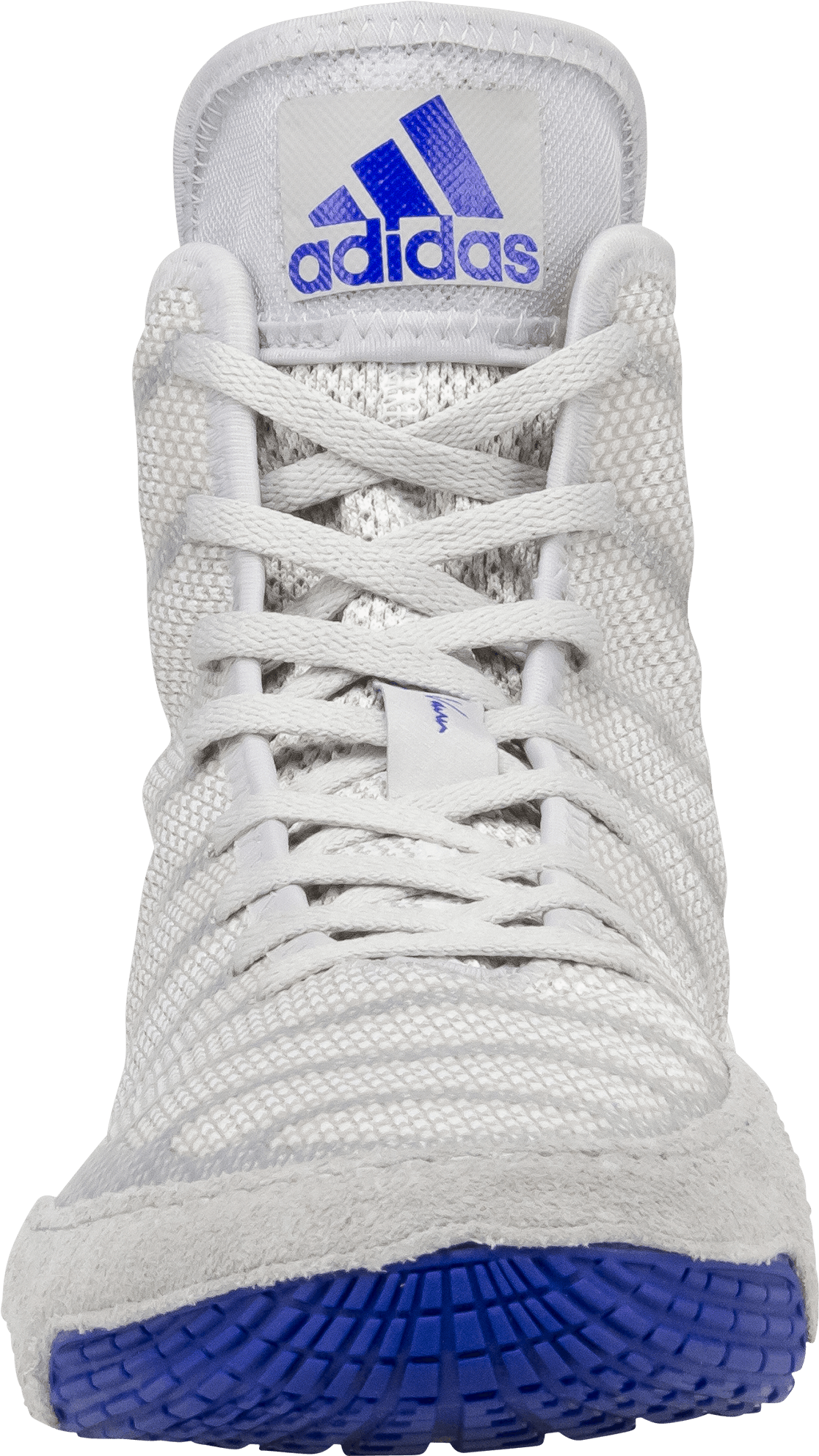 Adizero Varner Grey Royal Blue White Backadidas Adizero - Adidas Jake Varner 2 (2000x2000), Png Download