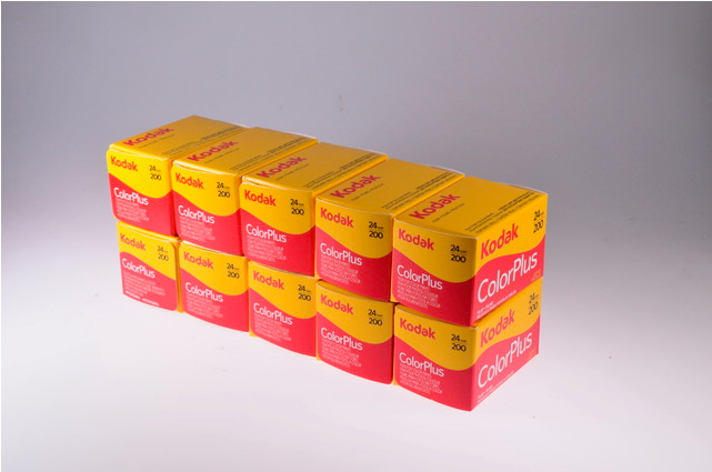Kodak Color Plus 200 135 36 Exp 10 Pack - Kodak Color Plus 200 135/36 (1000x1000), Png Download