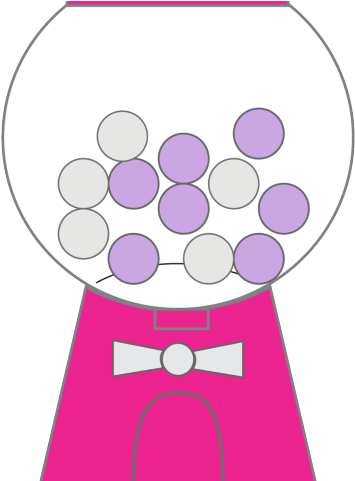 Gumball Machine Cliparts - Bubble Gum Machine Art (640x480), Png Download