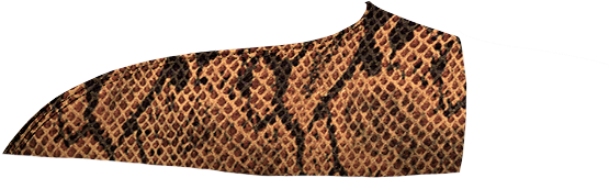 Fantasia-animal Print Cuero - Throwing Knife (860x400), Png Download