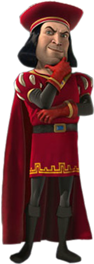 Lord Farquaad - Shrek Lord Farquaad (300x600), Png Download