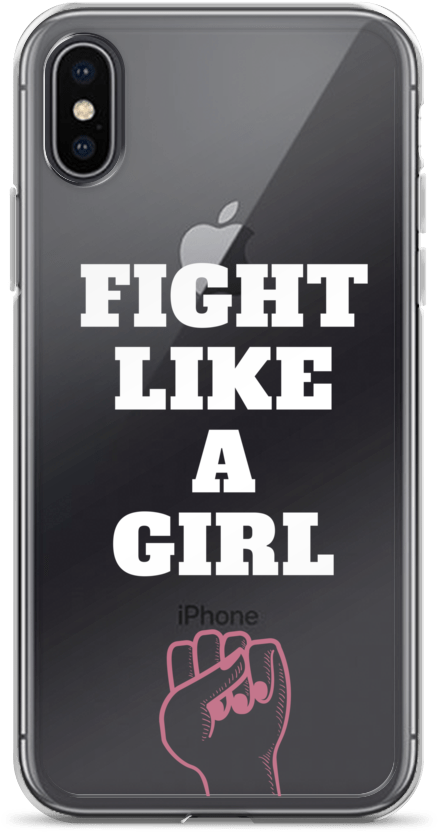Fight Like A Girl Phone Cases & Covers - Mobile Phone (1000x1000), Png Download