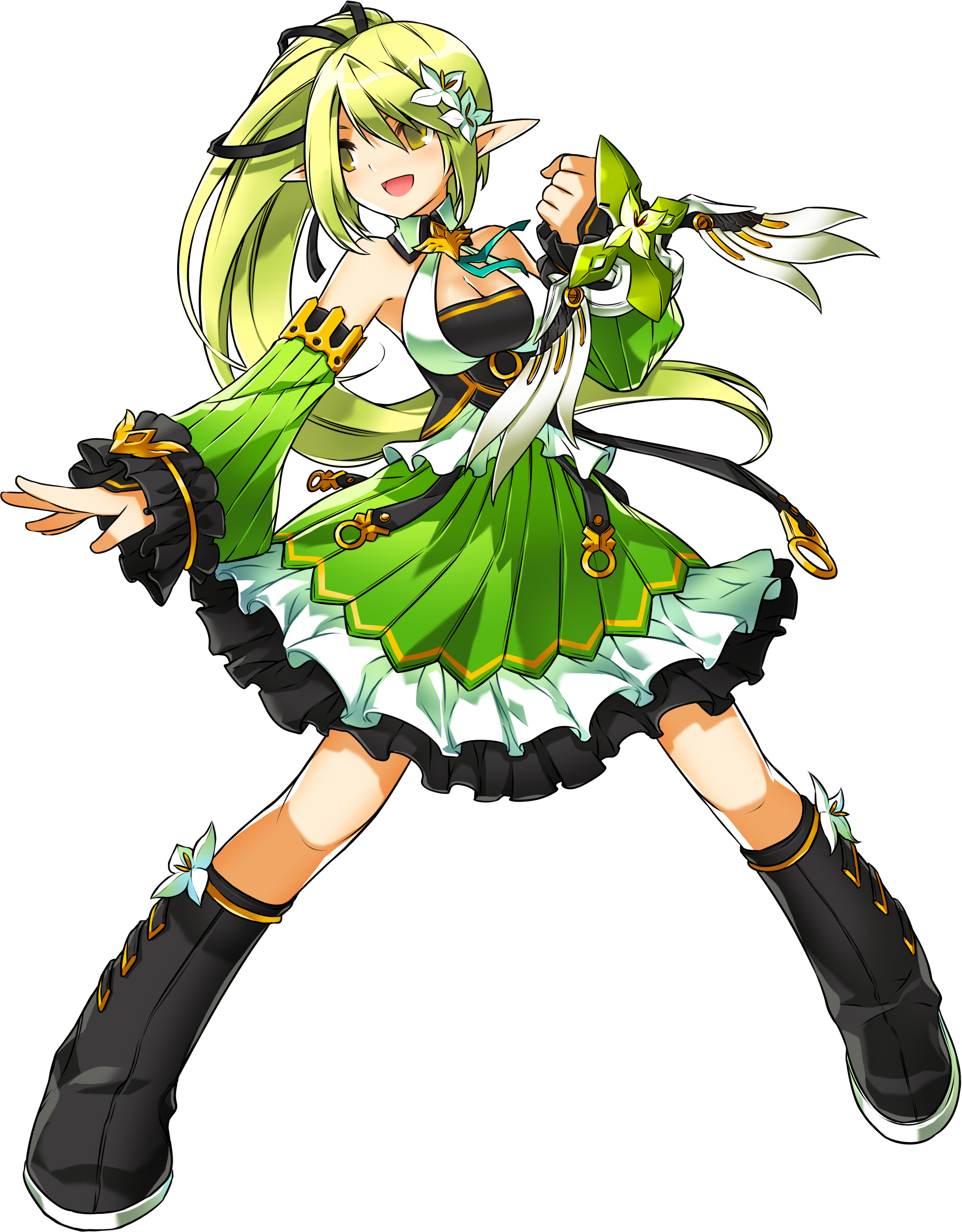 Download Png - Elsword Wind Sneaker (2870x3676), Png Download
