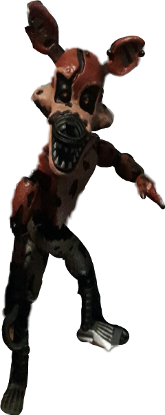 Fnaftoy Nightmare Nightmarefoxy Foxy Yolo - Figurine (240x604), Png Download