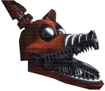 Nightmare Foxy - Picmix (400x318), Png Download