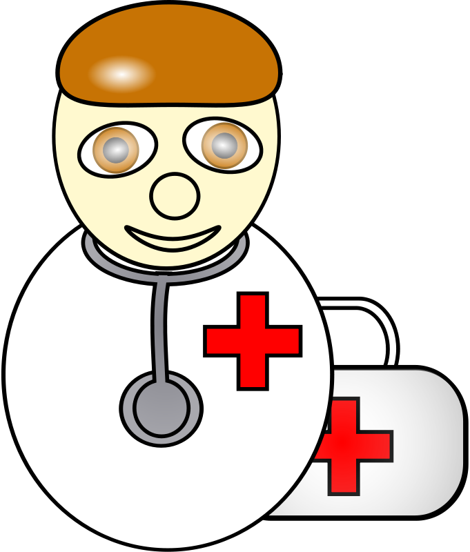 Similar Clip Art - Doctor Clipart (681x800), Png Download