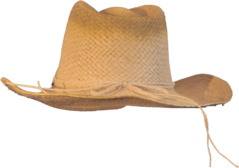 Paper Straw Beige Cowboy Hat - Cowboy Hat (800x800), Png Download