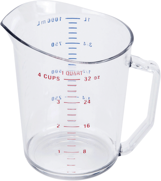 Camwear Measuring Cup - Measuring Cup (536x600), Png Download