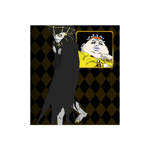 Polpo And Black Sabbath In <a Href= - Giogio's Bizarre Adventure (480x480), Png Download