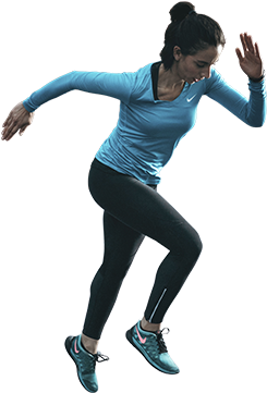 Running Up Stairs Png (364x480), Png Download