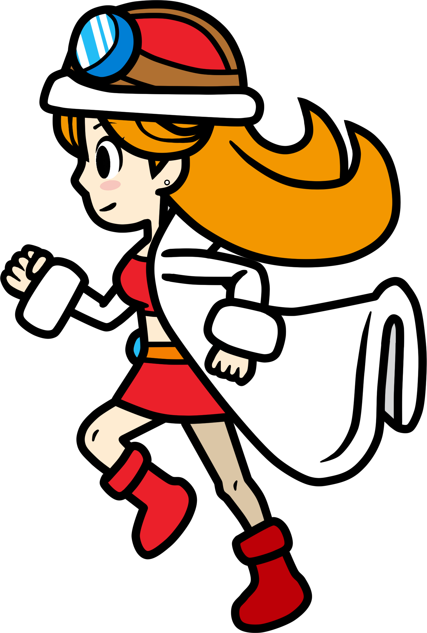 Running Mona - Wiki (1472x2181), Png Download