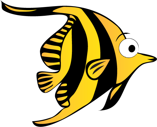 Angel Fish Clipart At Getdrawings - Angelfish Clipart (575x575), Png Download