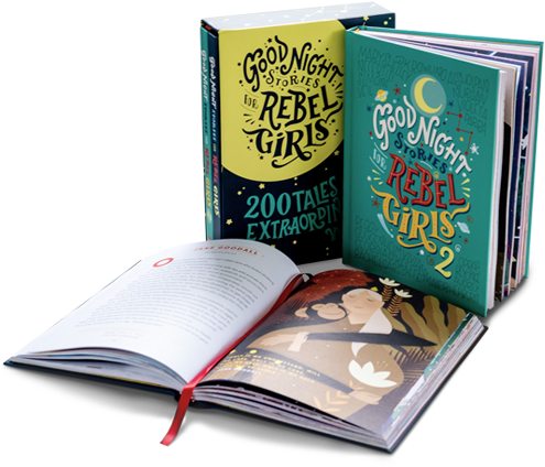 The Rebel Gift Box - Good Night Stories For Rebel Girls 2 [book] (500x500), Png Download