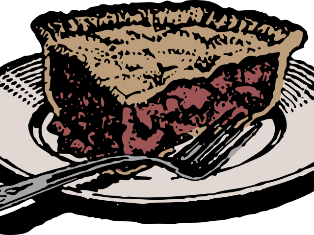 Apple Pie Clipart - Pie Drawing (640x480), Png Download