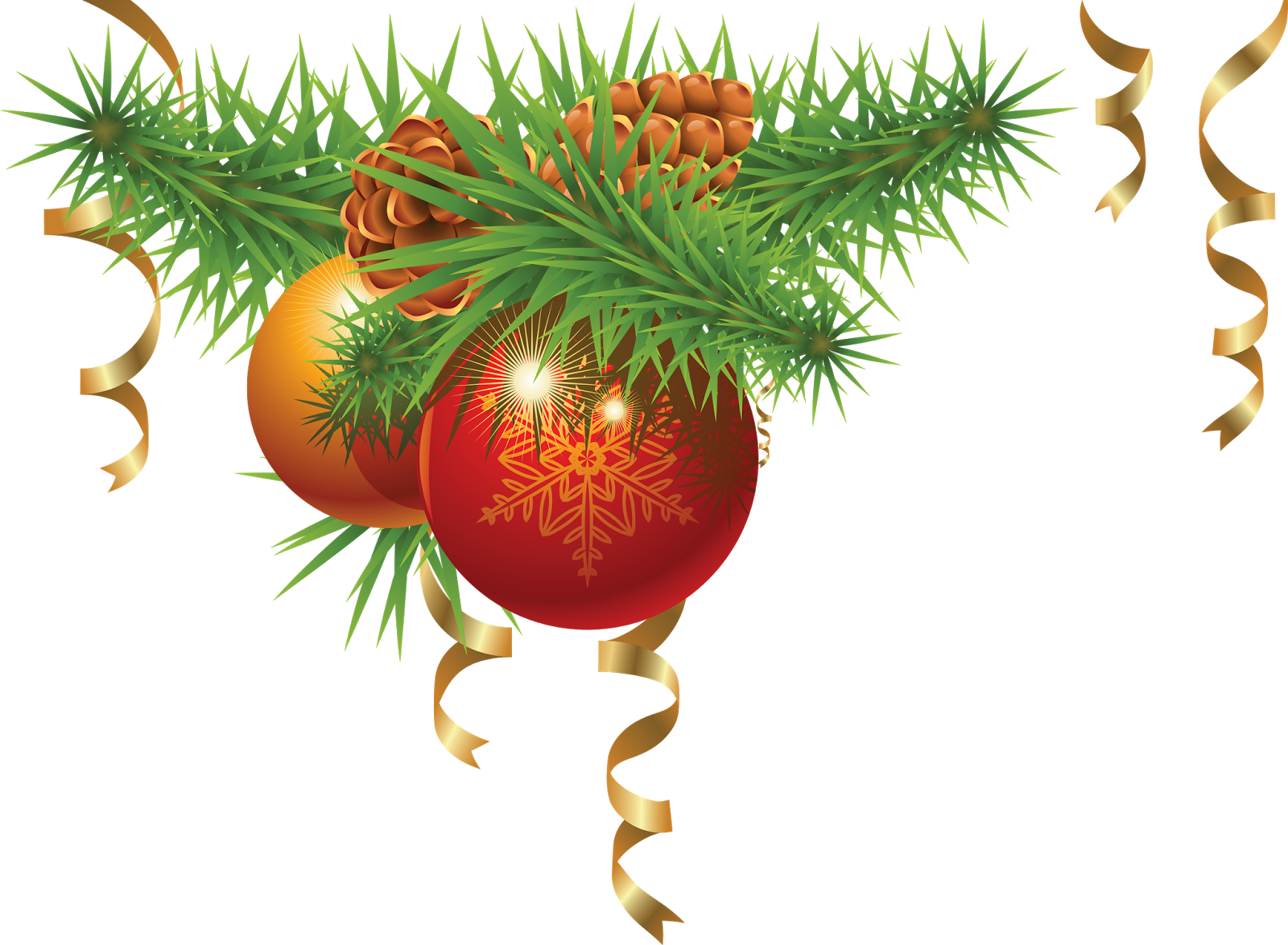 Christmas Ball Lights Effects Png - New Year Decoration Png (1600x1174), Png Download