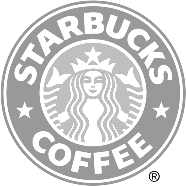 Cartoon Sticker ''starbucks Coffee'' (600x600), Png Download