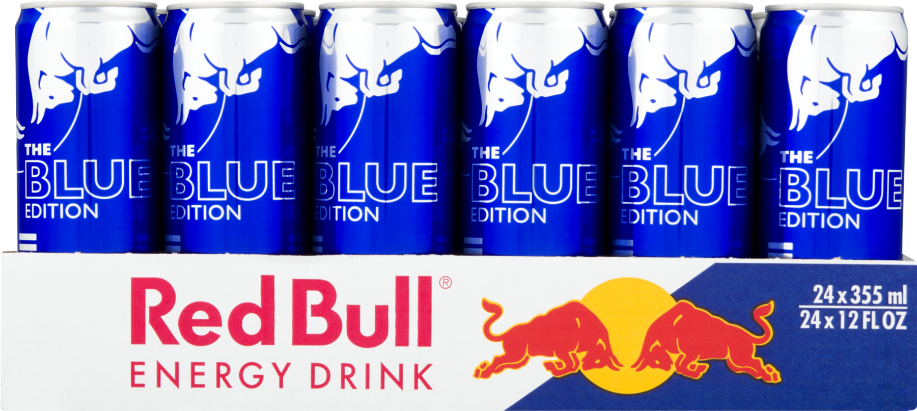 Red Bull Energy Drink, 12 Fl Oz Cans - Red Bull - 24 X 355ml (1800x1800), Png Download