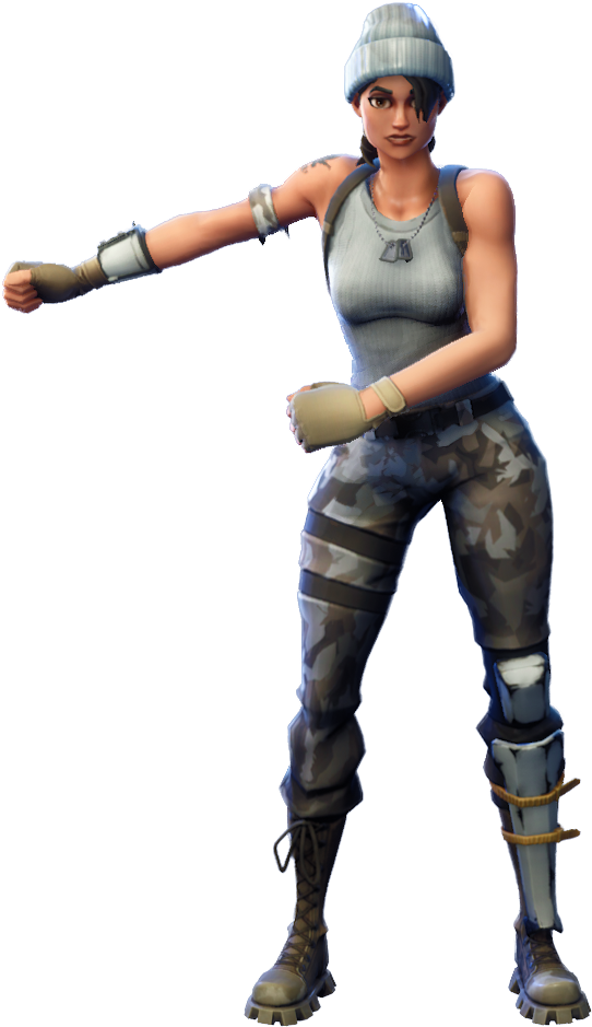 Fortnite Floss Png Image - Fortnite Camo Skin Girl (1100x1100), Png Download