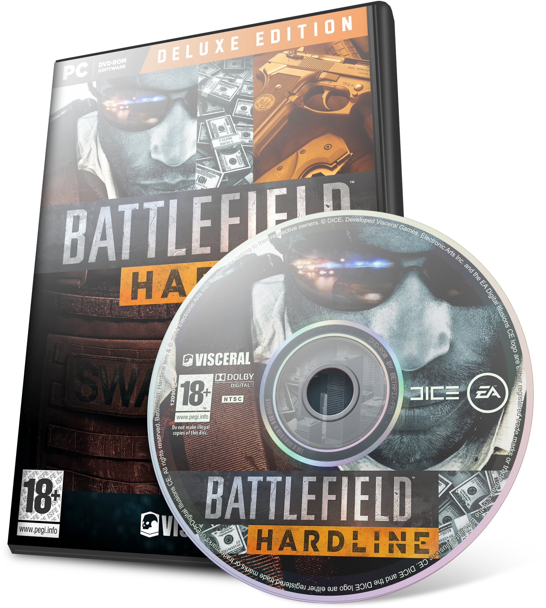 Photo - Battlefield Hardline For Sony Ps4 (530x530), Png Download