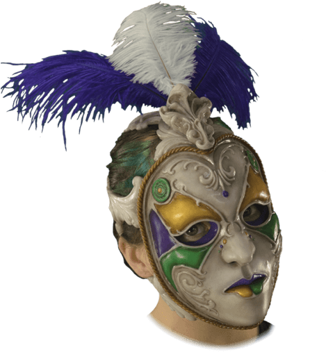 Venetian Silicone Mask - Creative Arts (471x600), Png Download