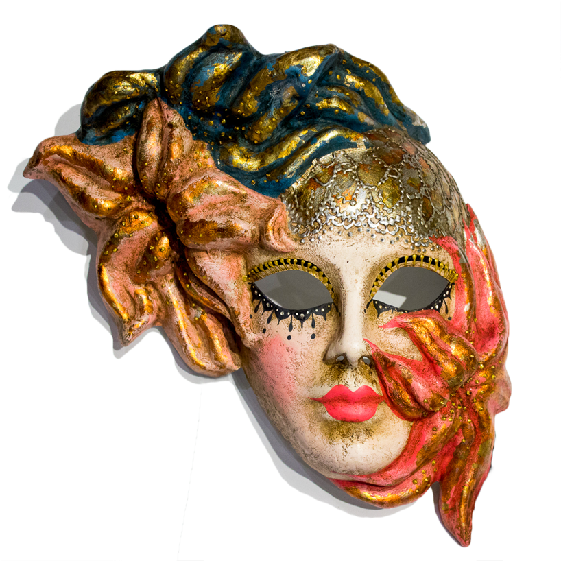 Flowers & Fruitshome Decormaskspaper-mâchéto Wearorchidea - Orchidea (1000x1000), Png Download