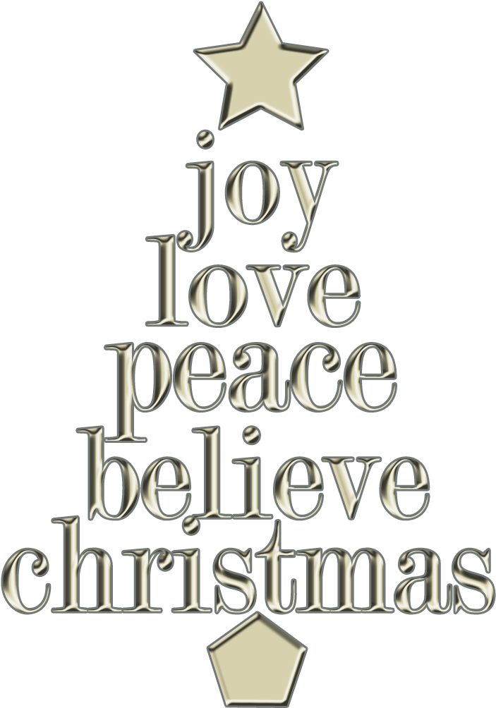 Peace - Christmas Joy Clip Art (1200x1200), Png Download