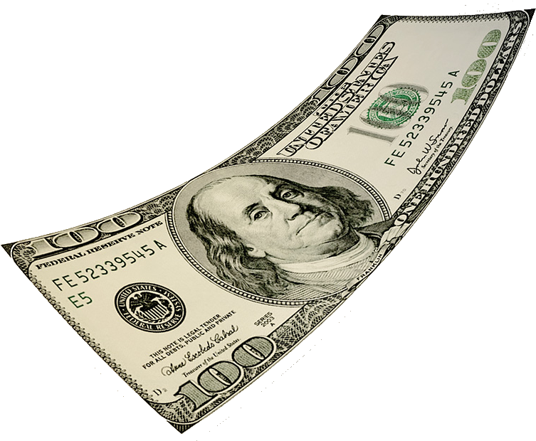 Falling Money Png For Kids - Доллар Пнг (1280x853), Png Download