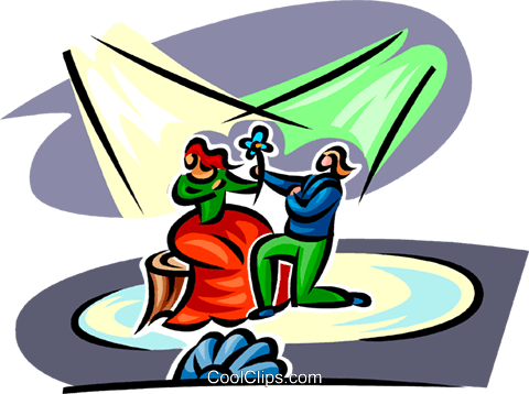 Actors On Stage Royalty Free Vector Clip Art Illustration - Art (480x358), Png Download