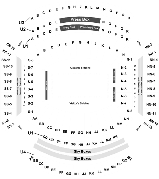 Alabama Crimson Tide Football In Tuscaloosa At Bryant-denny - Alabama Crimson Tide (525x585), Png Download