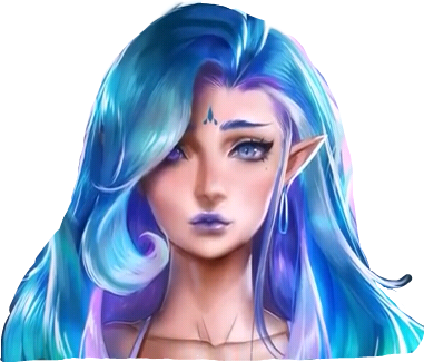 Sophie Turner Sticker - Sakimichan Anime (381x325), Png Download