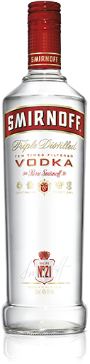 232 Recipes - Vodka Smirnoff 1 Lt (400x532), Png Download