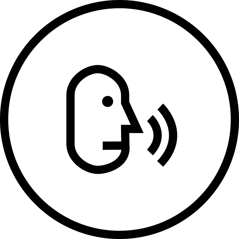Png File - Icon People Talk (980x980), Png Download