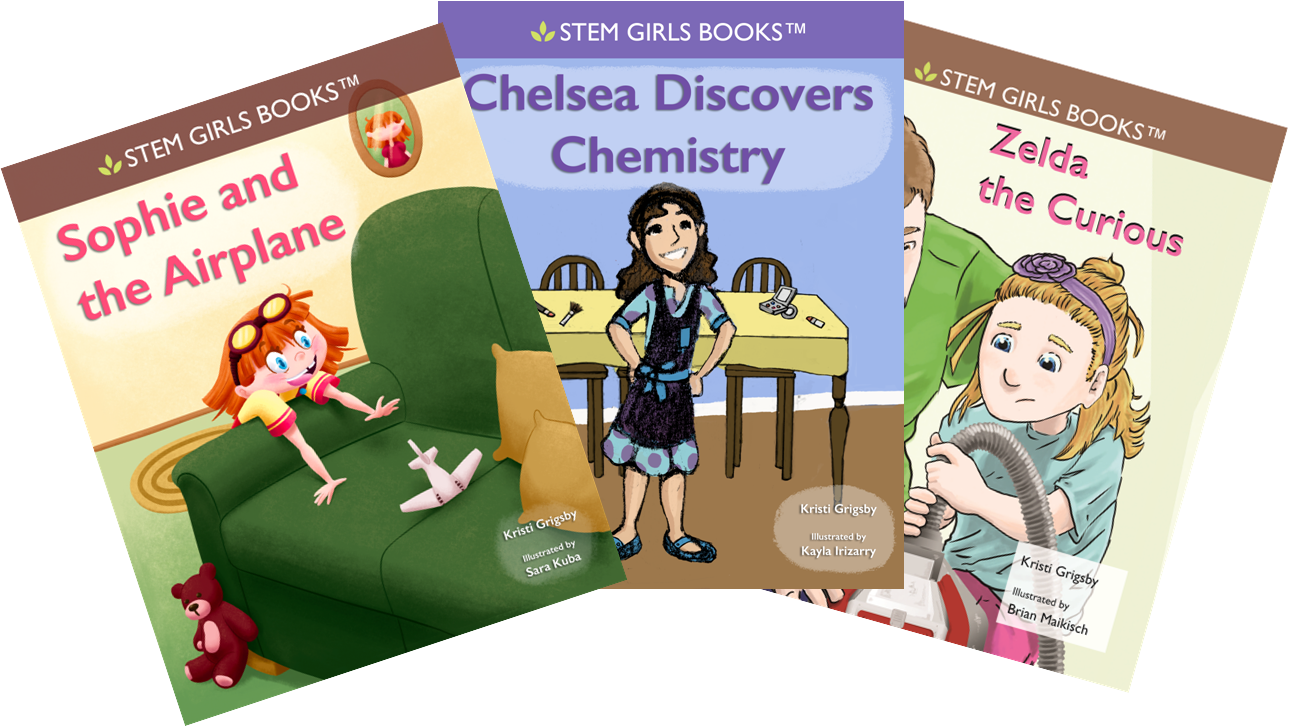 Maria Breston Liked This - Chelsea Discovers Chemistry (stem Girls Books) (1289x727), Png Download