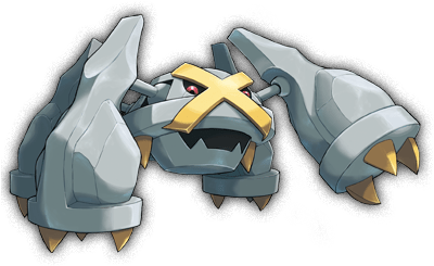 Rare Shiny Pokemon Gifted To Early Buyers Of Omega - Shiny Metagross Pokemon Go (400x480), Png Download