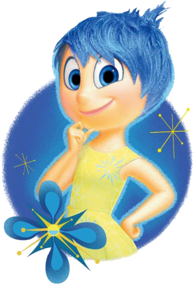 Joy Clipart Inside Out - Dress Up As Inside Out Characters (410x586), Png Download