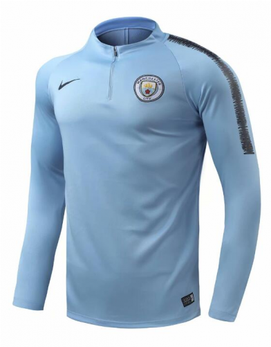 18-19 Manchester City Training Top Sky Blue - Manchester City F.c. (500x500), Png Download