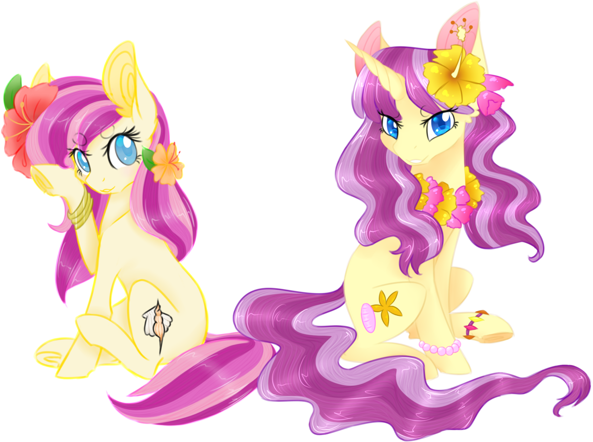 1501716 Accessories Artist Emypony Earth Pony Flower - Cartoon (1280x937), Png Download