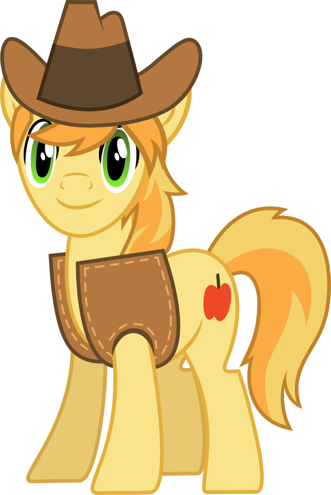 Floppychiptunes, Braeburn, Looking At You, Pony, Safe, - My Little Pony Braeburn (669x1000), Png Download