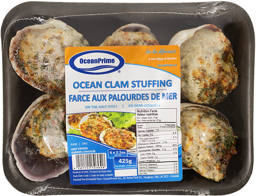 Stuffed Clams - Chicken Thighs (1000x784), Png Download