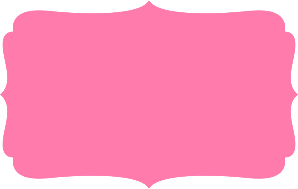 Frame Edge - Marcos Vintage Rosados Png (960x610), Png Download
