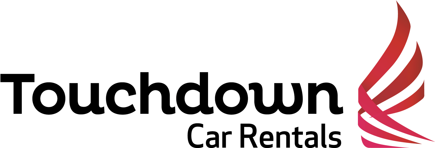 Touchdown Logo White - Car (1920x1080), Png Download