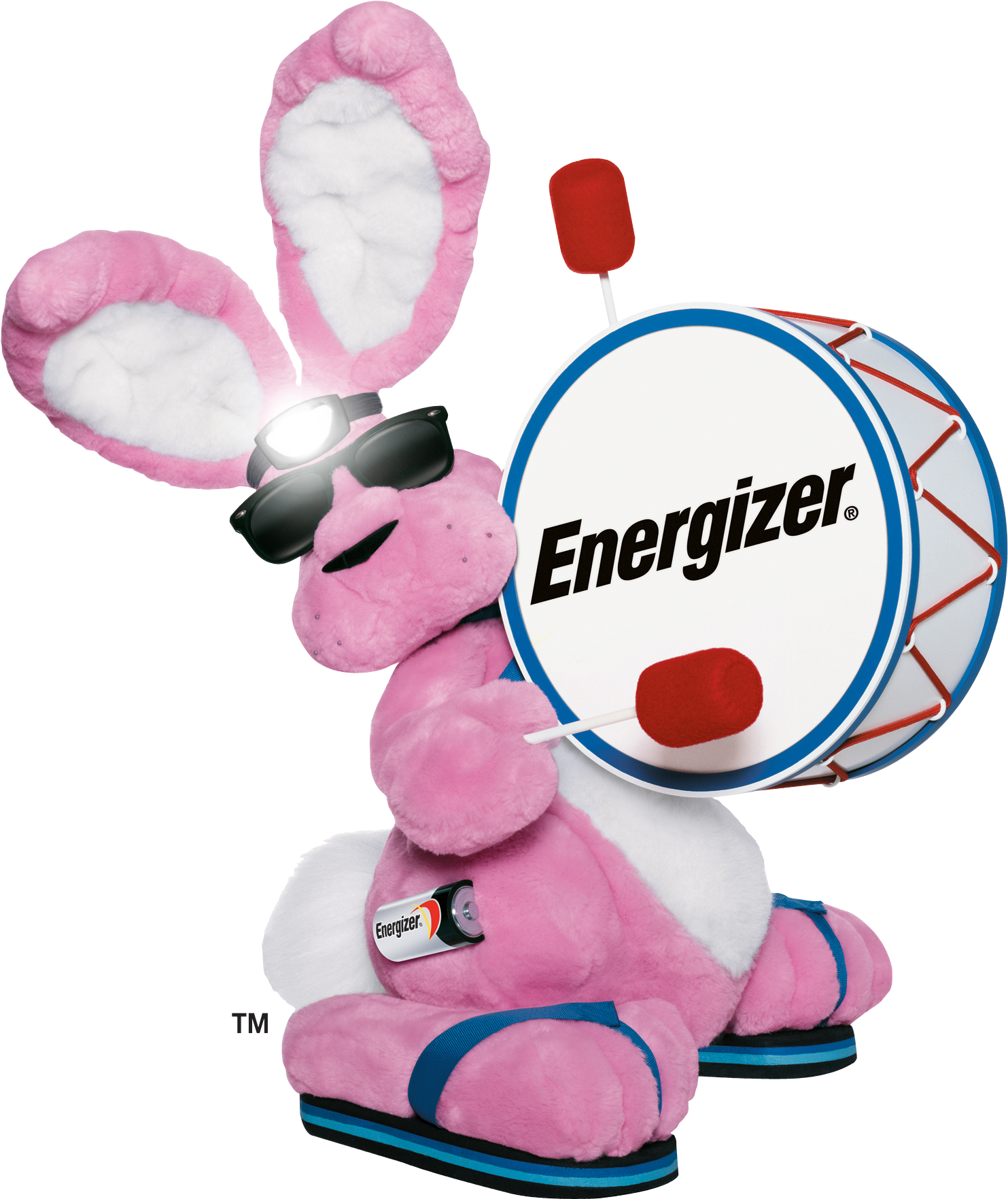 Pink Energizer Bunny - Duracell Bunny (1551x1800), Png Download