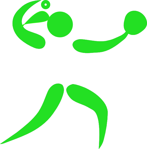 Softball Player With Pony Tail Png Clip Arts - Olympic Sports (588x597), Png Download