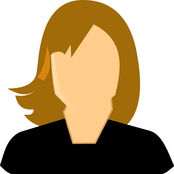 Female Lion Clipart - Female Clipart (600x600), Png Download