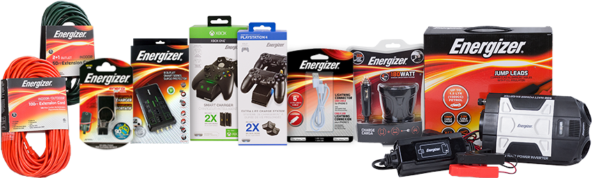 More Energizer® Power Products - Energizer 2x Extra Power Ladestation Playstation 4 (887x293), Png Download