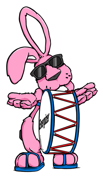 Energizer Bunny Stickers Messages Sticker-10 - Energizer Bunny 2000 (618x618), Png Download